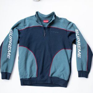 Supreme Speedway Half Zip Sweatshirt